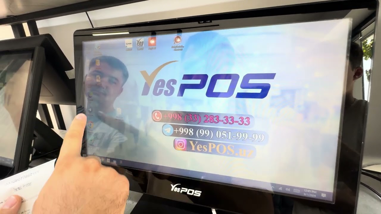 YesPOS 80mm printerni LAN orqali sozlash