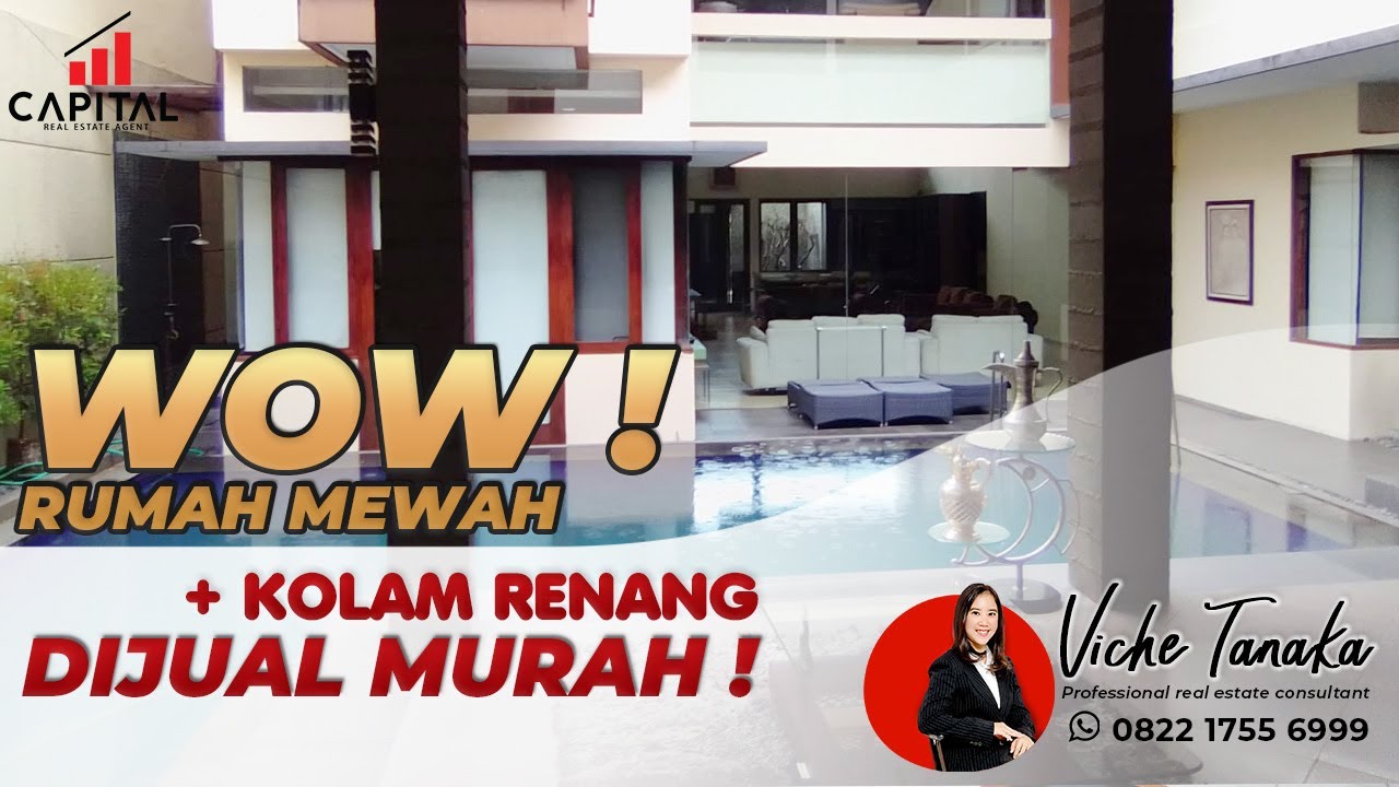 JUAL CEPAT, HARGA BU ! Rumah mewah 2 lantai di Setiabudi Regency, Bandung | Viche Tanaka Capital