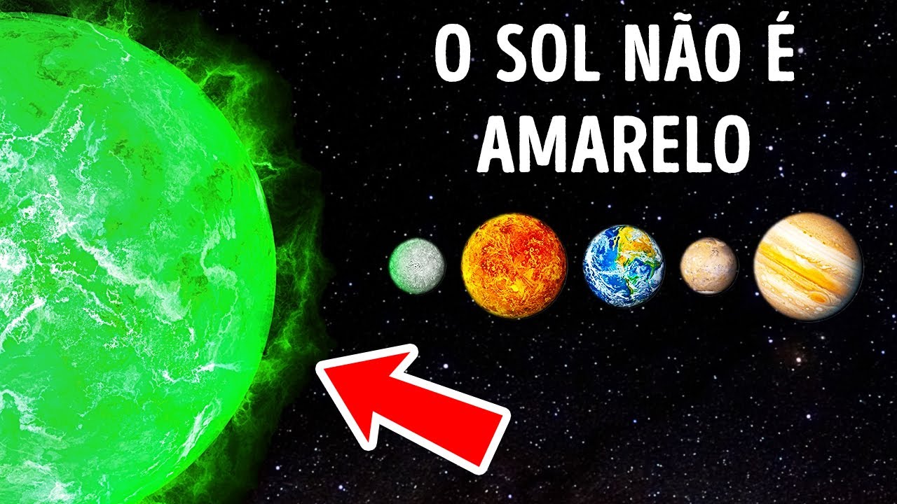O Sol é, na verdade, um arco-íris, veja como