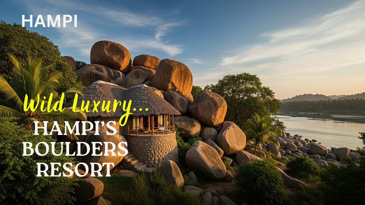 Best Place to Stay in Hampi | Hampi's Boulders Resort (Budget & Luxury)