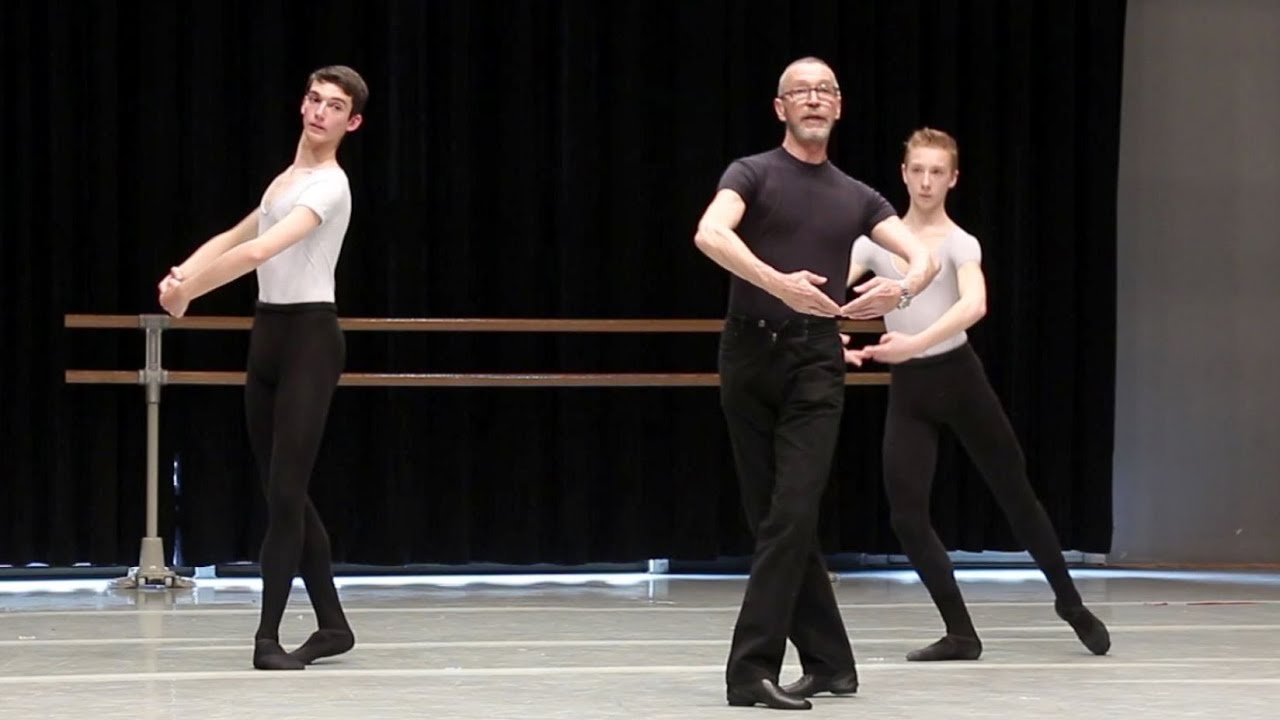 Danse classique / garçons 14-16 ans / style Bournonville / ballet boys 3 / Jean-Yves Lormeau