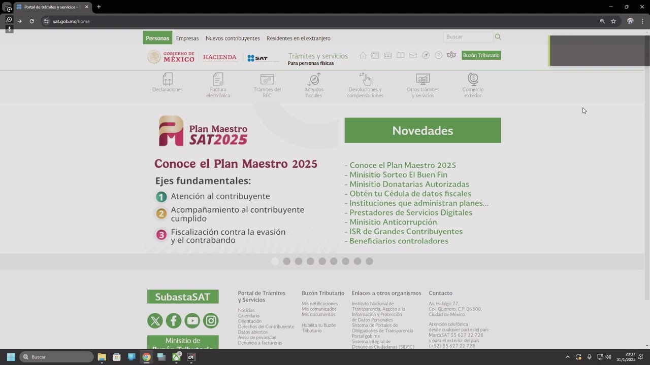 Tramites en el sat para ser afiliado en Mercadolibre 