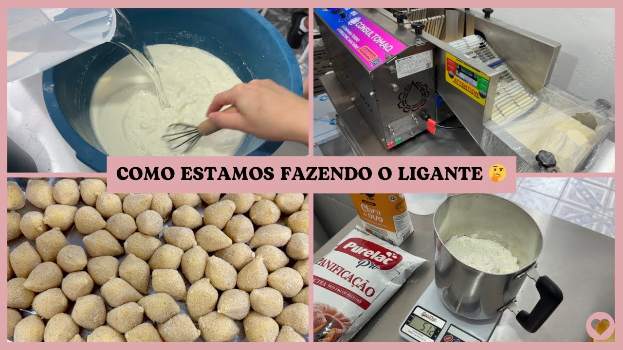 LIGANTE PERFEITO, salgados dourados e extremamente crocante 😍
