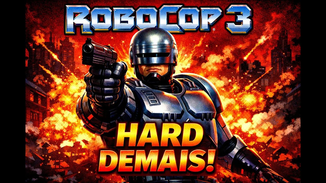 🔴 RoboCop 3 (SNES) – Missão Impossível?!