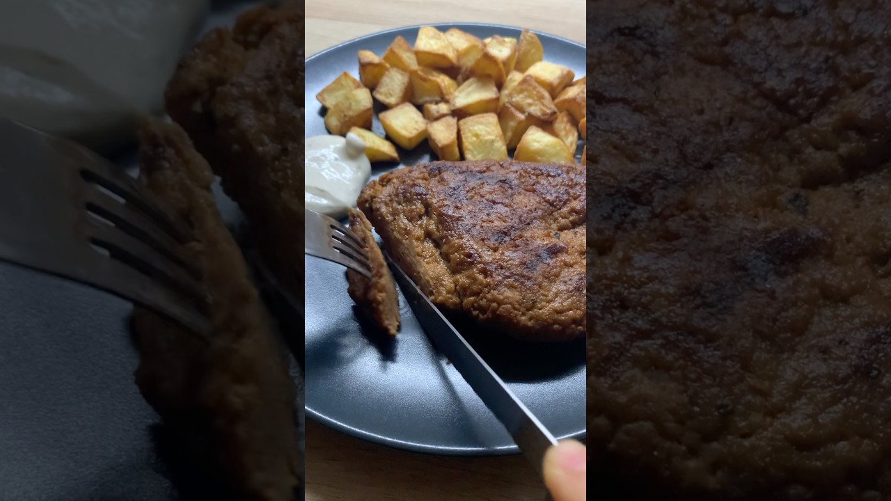 Seitan Steaks 🥩 #seitan #vegan