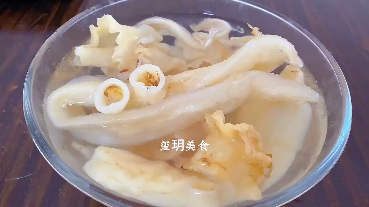 “泡发鱼胶”的详细教程来了，像我这样泡出来不腥、而且口感还好
