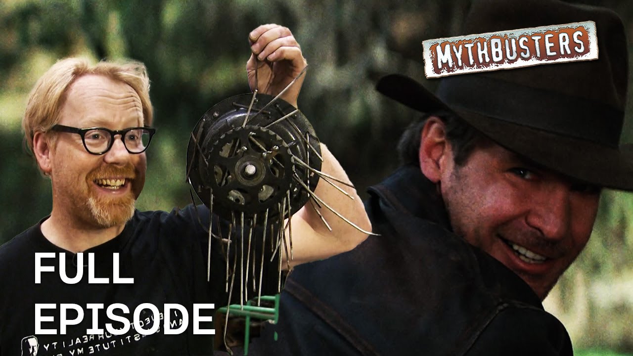 Recreating The Indiana Jones Motorcycle Flip! | MythBusters | Season 5 Episode 10 | Full Episode