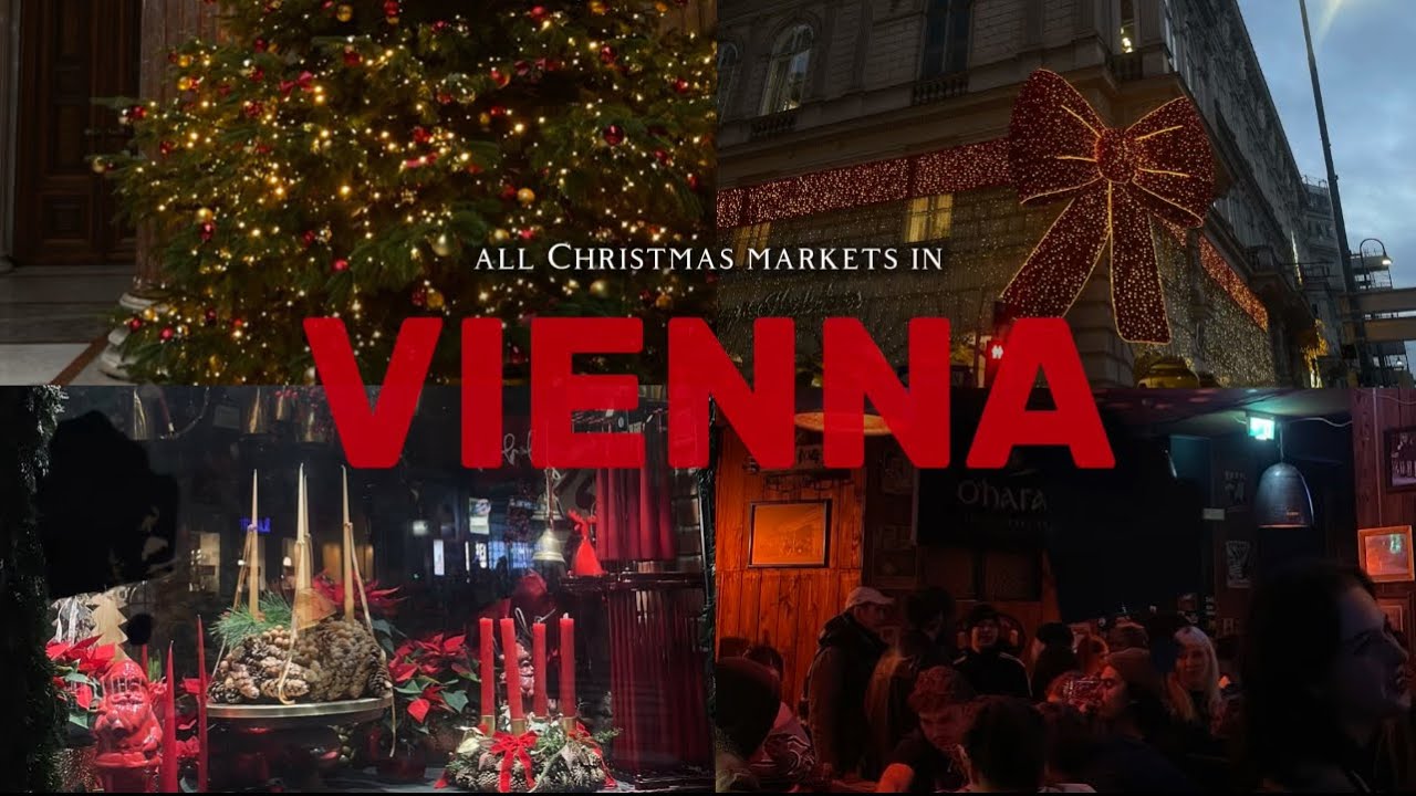 celebration of Christmas in Vienna🎄 | buying gifts, visiting markets, celebrating birthday 