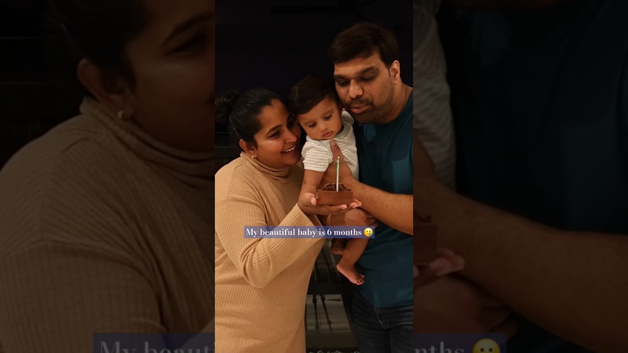 Kissys half year old 🥲 already #family #babyjourney #digitaldiaries