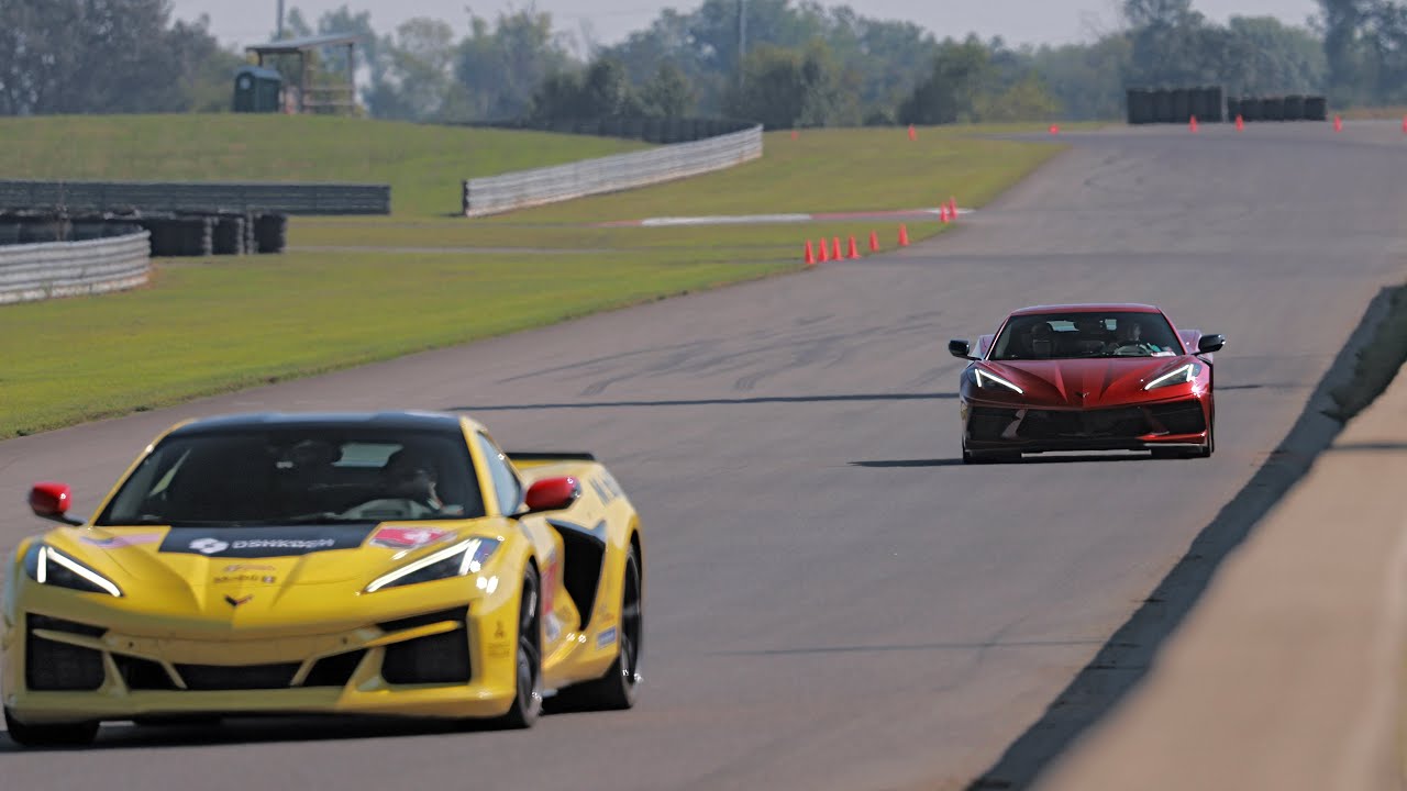 NCM Motorsports Park Grand Full Course in Bob Zinn's stock C8 Corvette Stingray HTC