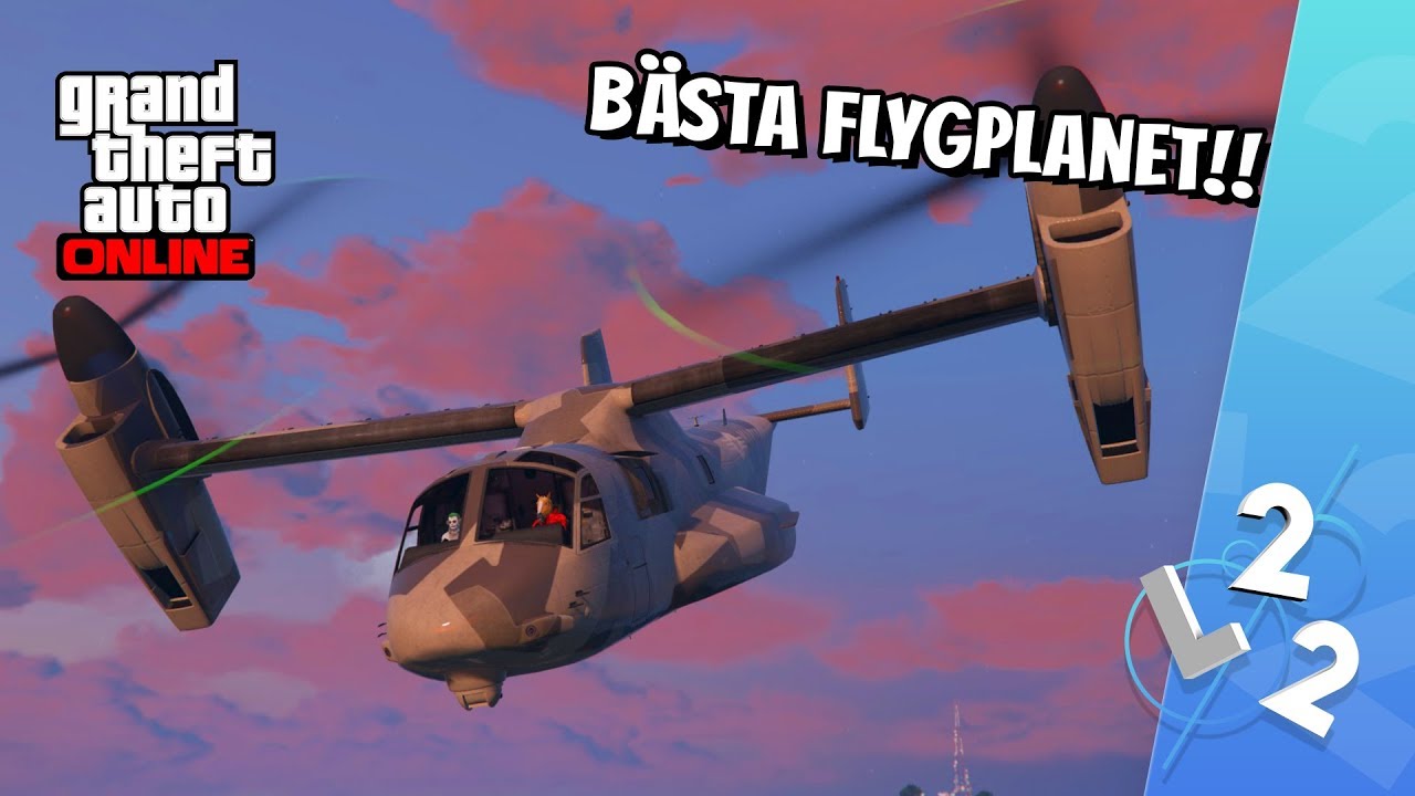 GTA 5 ONLINE - BÄSTA HELIKOPTERN I SPELET! (AVENGER - FLYGANDE TANK)