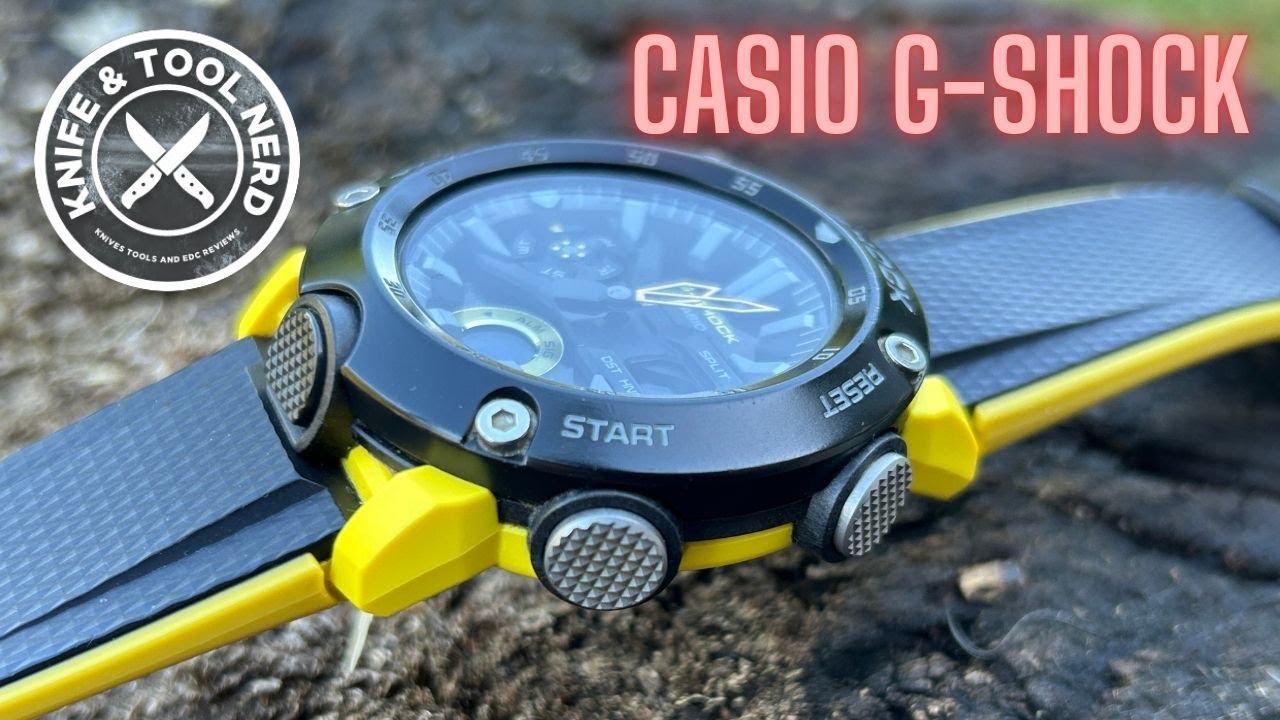 Casio G Shock GA2000   1A9 Watch Review