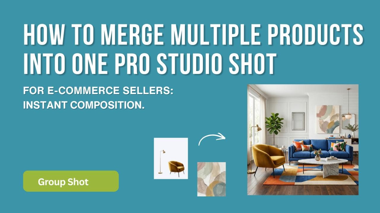 How to Merge Multiple Products into One Pro Studio Shot (Group Shot Tutorial)