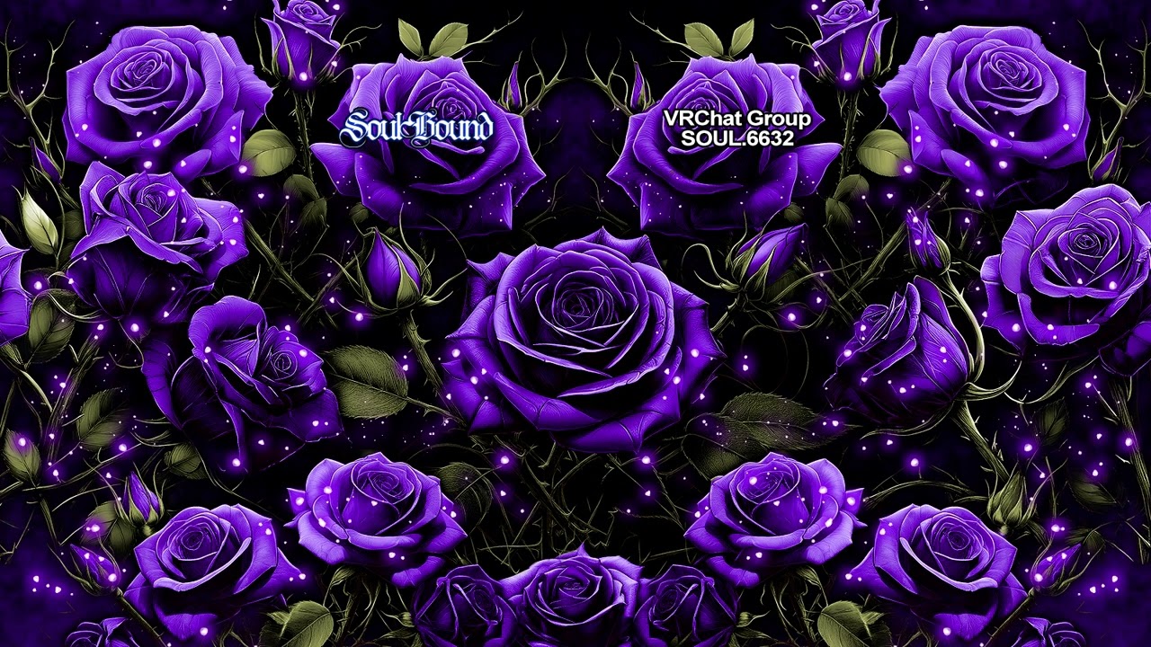 SoulBound  -  Just B Club  -  Rose and Thorns  -  Purple