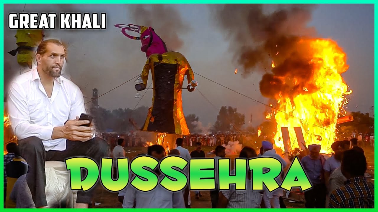 Dussehra 2021 Extravaganza with The Great Khali in Mullanpur | Unforgettable Moments