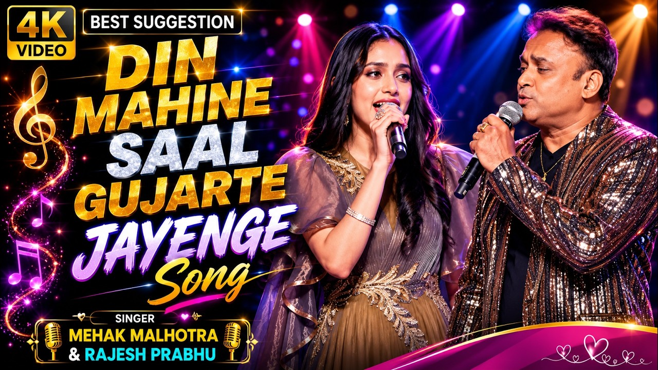 DIN MAHINE SAAL GUJARTE | RAJESH PRABHU | RAJESH KHANNA SONGS | KISHORE, LATA M | BALAJI CREATORS