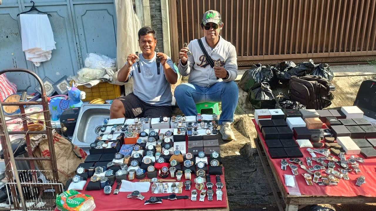 JAM TANGAN MEWAH MODEL TERBARU ‼️ ADA DI PASAR LOAK JATINEGARA || BANG ERWIN