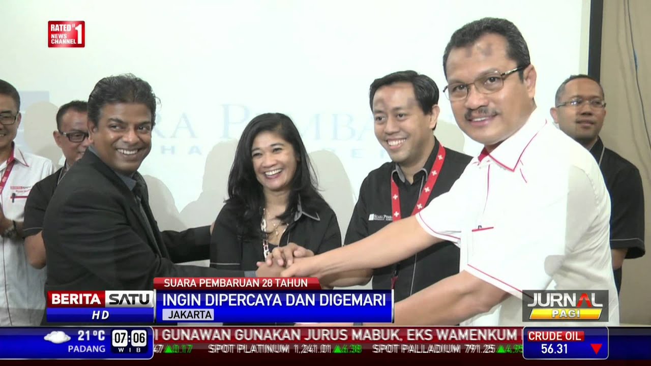 HUT ke-28 Suara Pembaruan Ingin Dipercaya dan Digemari