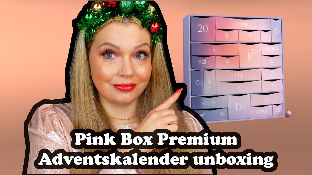 Pink Box Adventskalender 2025 unboxing | nichts Neues? 🤔