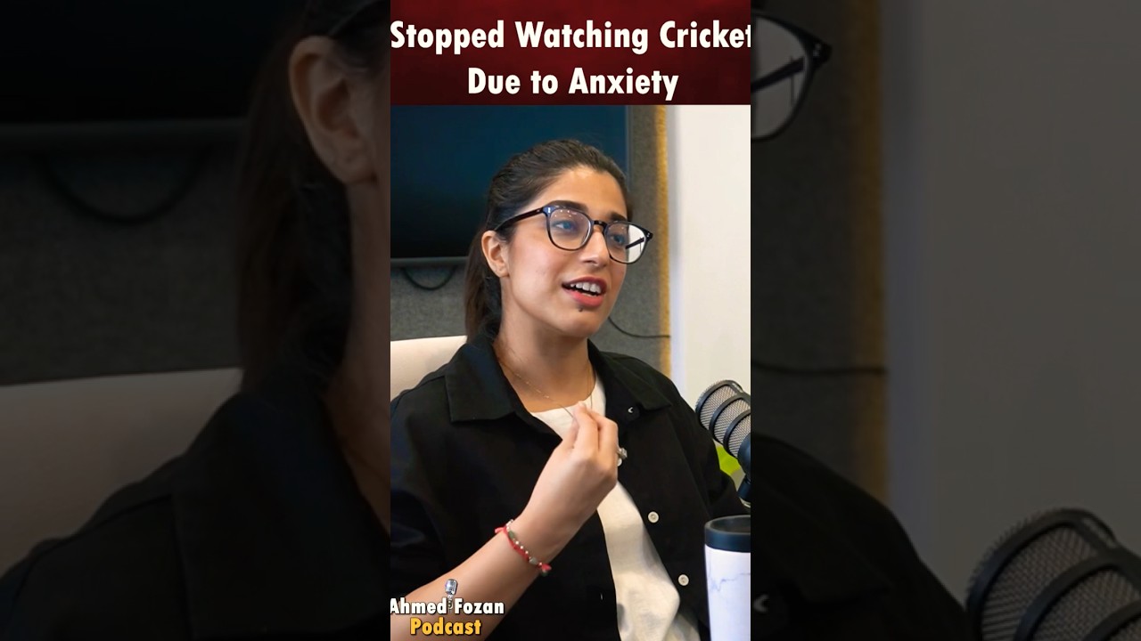 Anxiety stole my love for the Cricket: Aleena Farooq Sheikh #podcast #cricket
