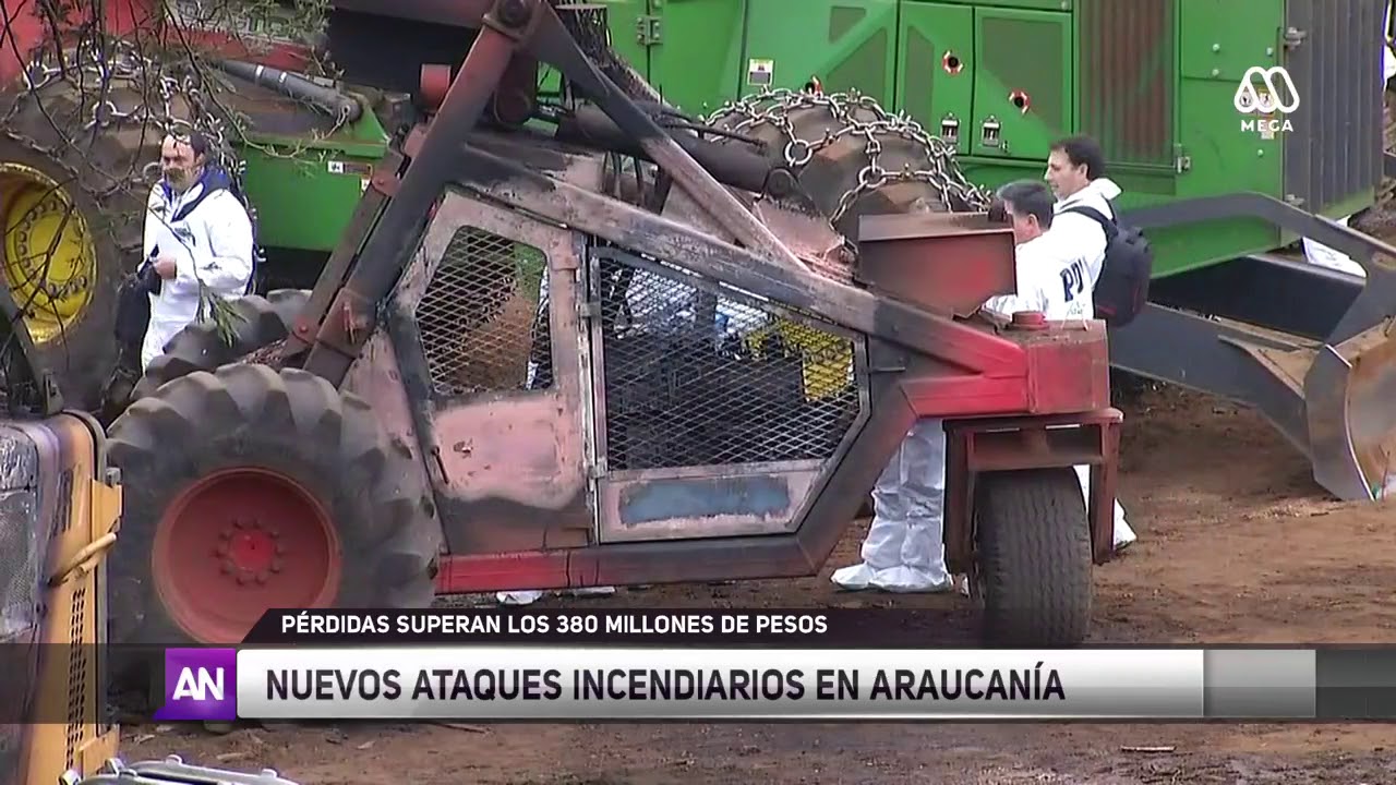 Nuevos ataques incendiarios en La Araucanía
