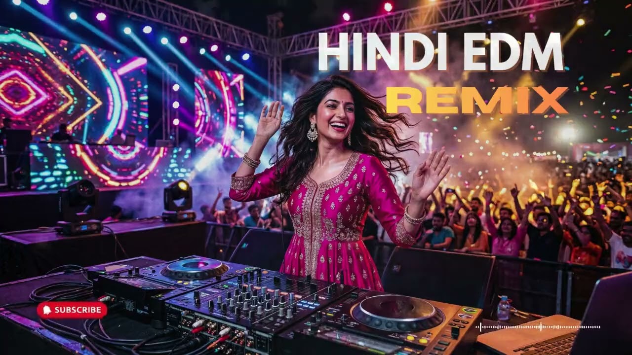 Bollywood EDM Dance Mix – Nonstop Hindi Remix for Ultimate Party Vibes