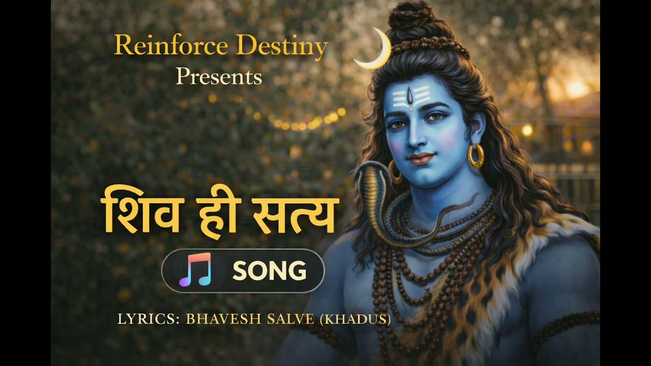 Shiv Hi Satya 🔱 | Bhavesh Salve (Khadus) | New Mahadev Song 2026 | Reinforce Destiny