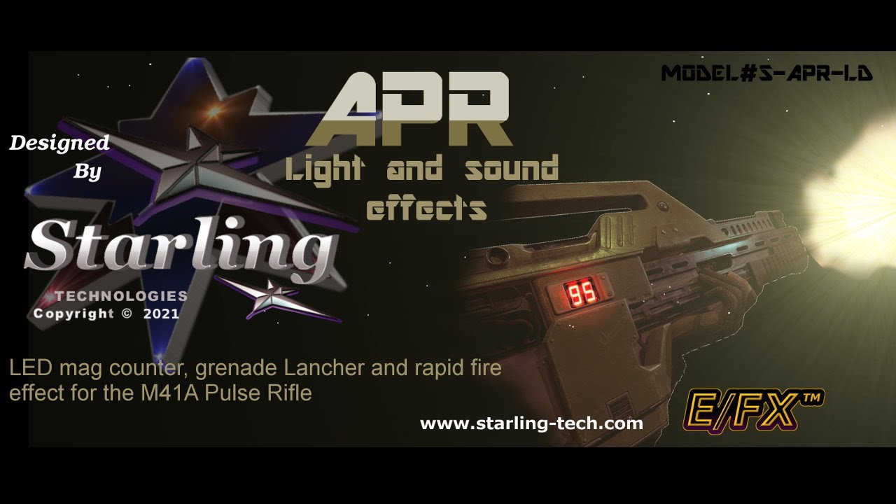 ALIENS APR light and sound kit M41A