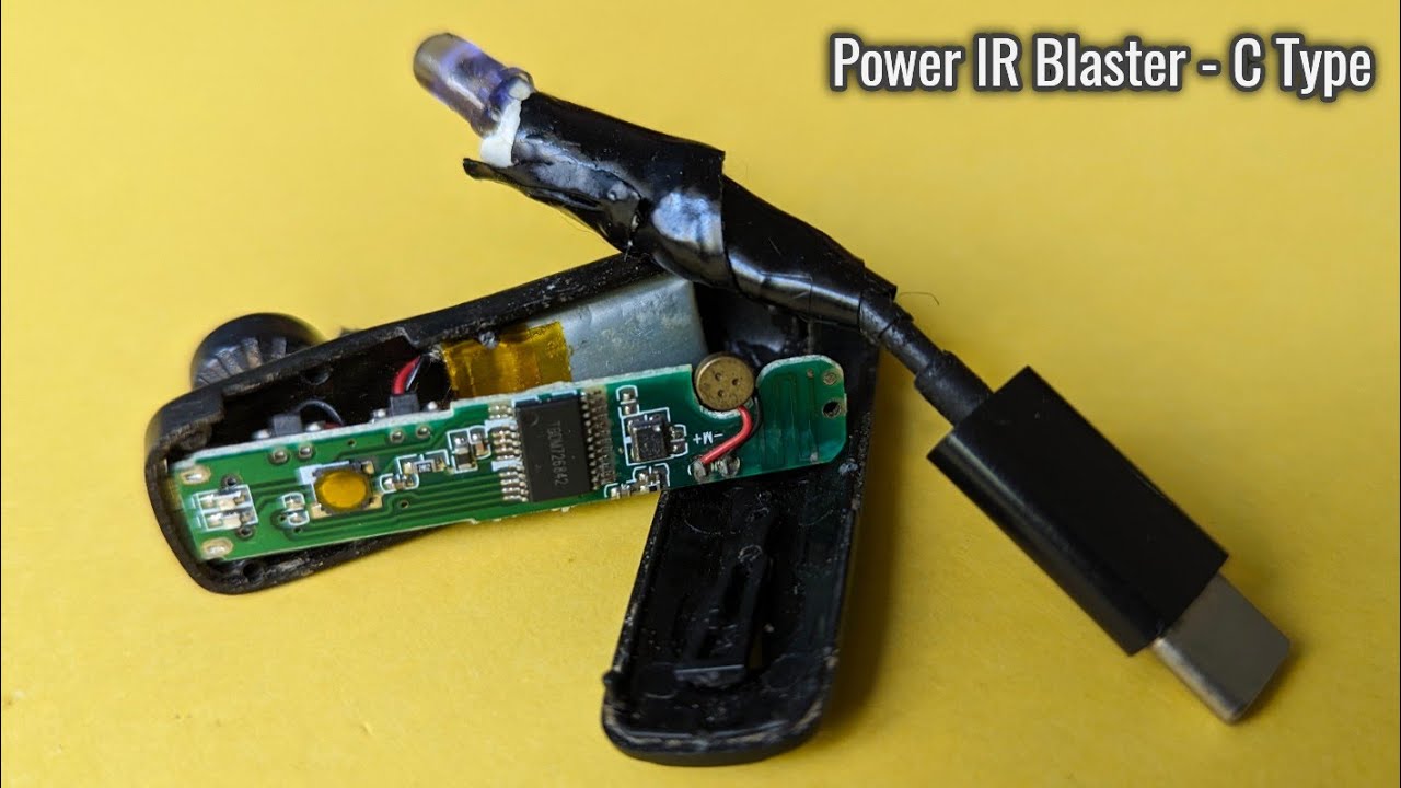How To Make a Powerful C Type IR Blaster For Any TV Simple and Unique Idea - Type C IR Blaster