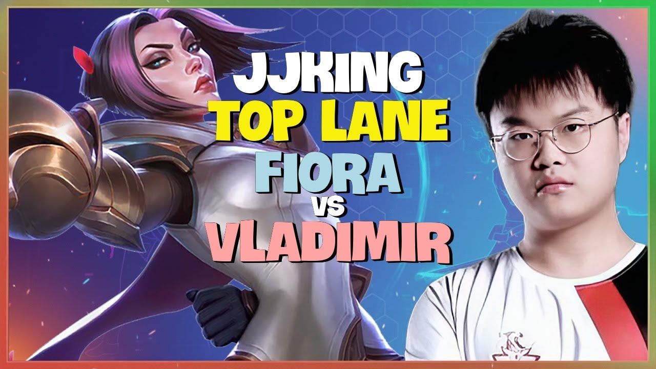 Rank 1 Fiora : JJking is DEVASTATING the CN Super Server against Vladimir