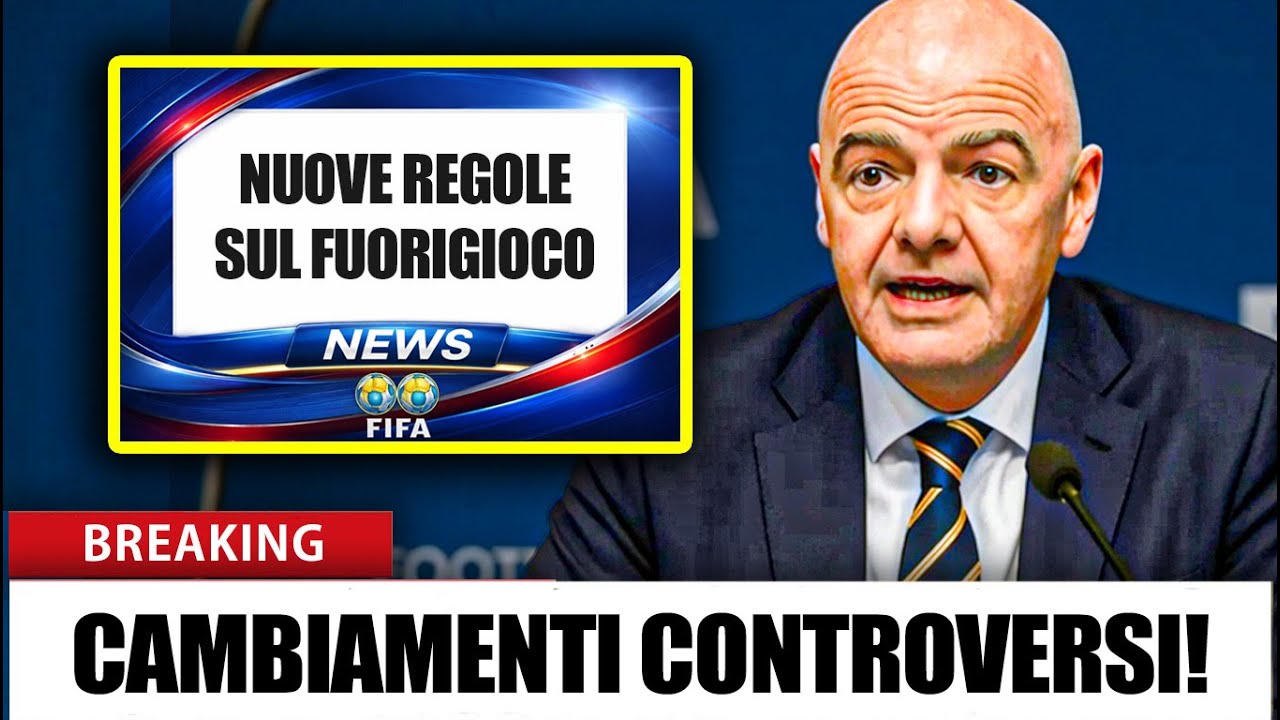Le Insolite Regole Che La FIFA Vuole Implementare Nei Mondiali Del 2026