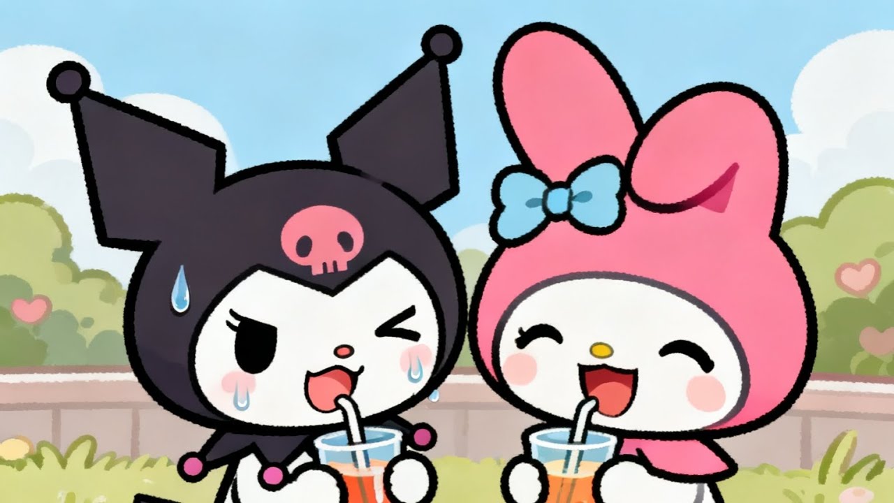 KUROMI X MYMELODY 💜🩷
