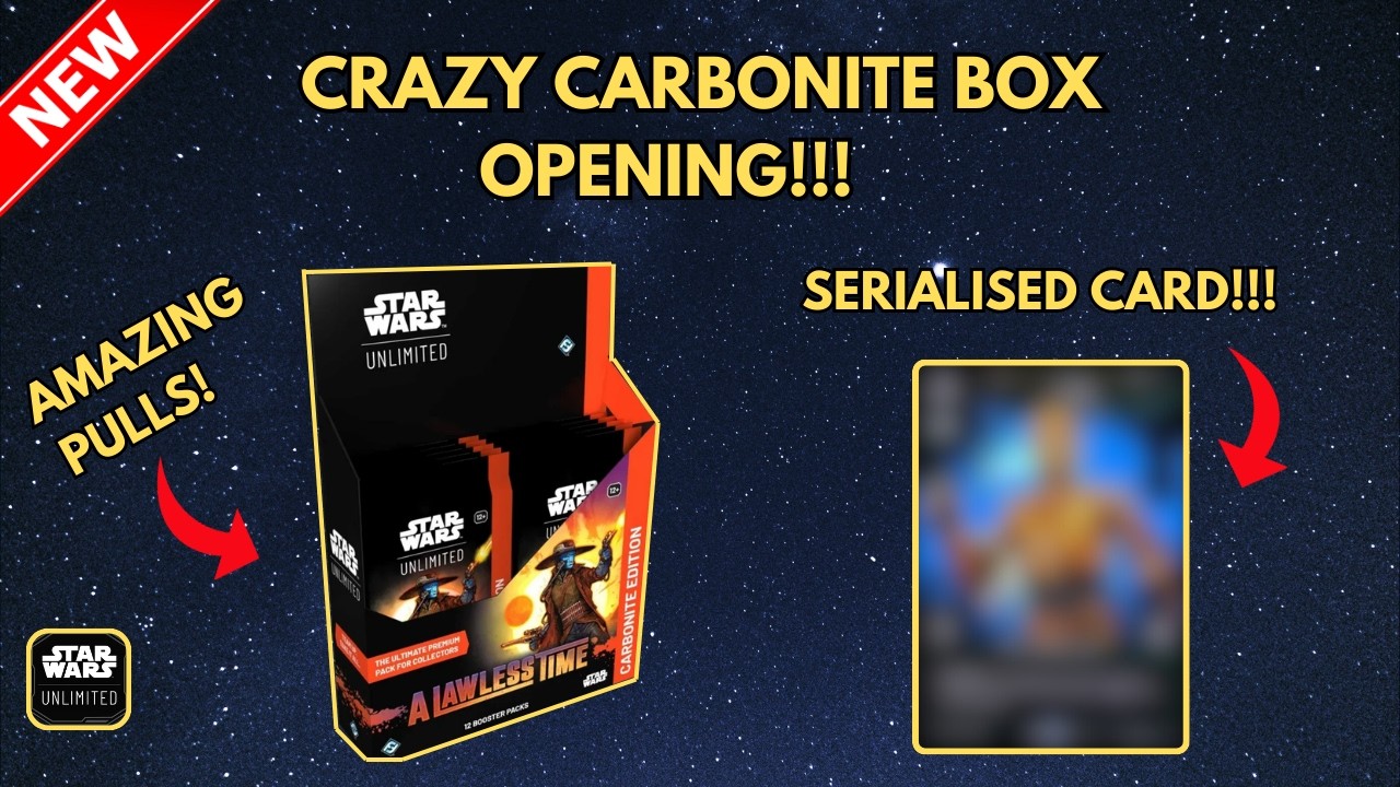 Carbonite Box Opening - Huge Pull! | Star Wars Unlimited