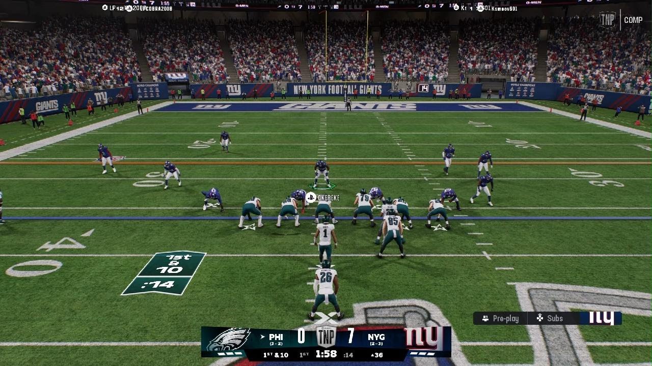 Eagles vs Giants: SMLG 26