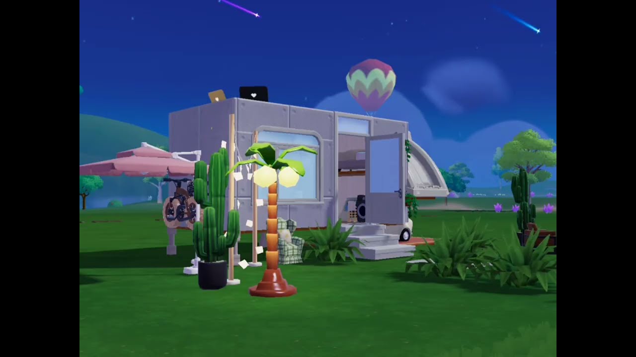 BUILDING A CAR CAMPING IN @Heartopia-official 
