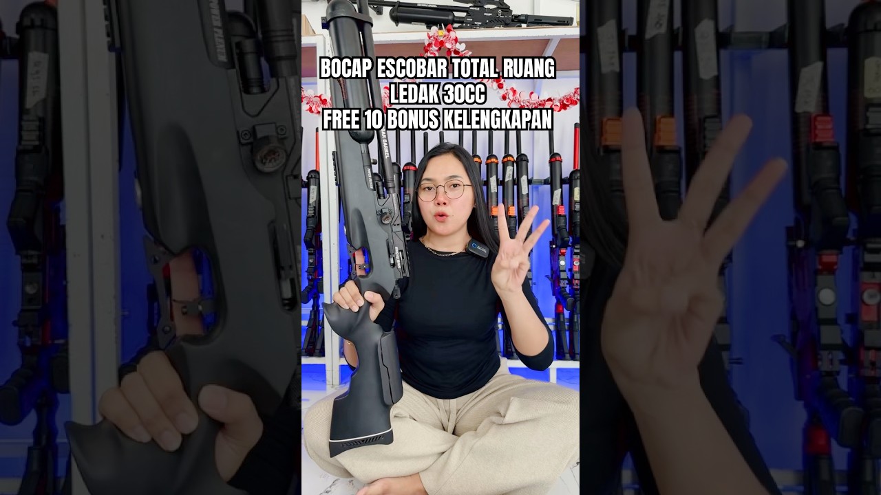 JOSS SPEK PCP BOCAP ESCOBAR AIRRIFLE DOUBLE PLENUM TERBARU 2025😎