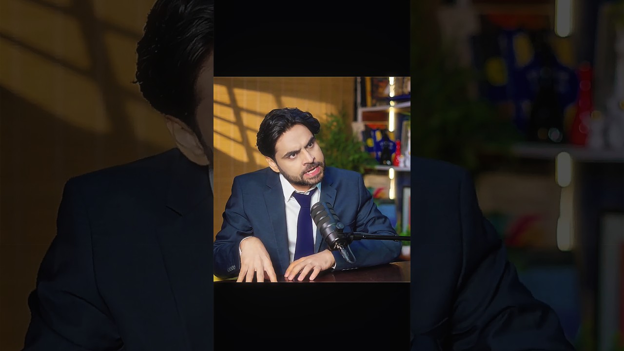 Fake Podcast with TV News Anchor - Gullu Dalal #shorts #podcast