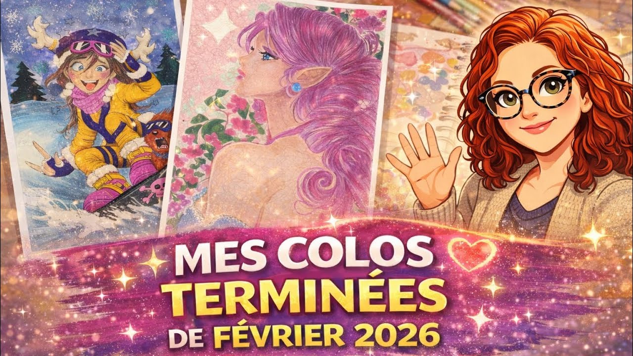 Mes colos de terminer de février 