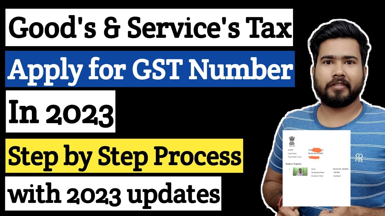How to Apply GST Number for Online Selling in 2023| Process for apply GST Number| Step by Step Guide