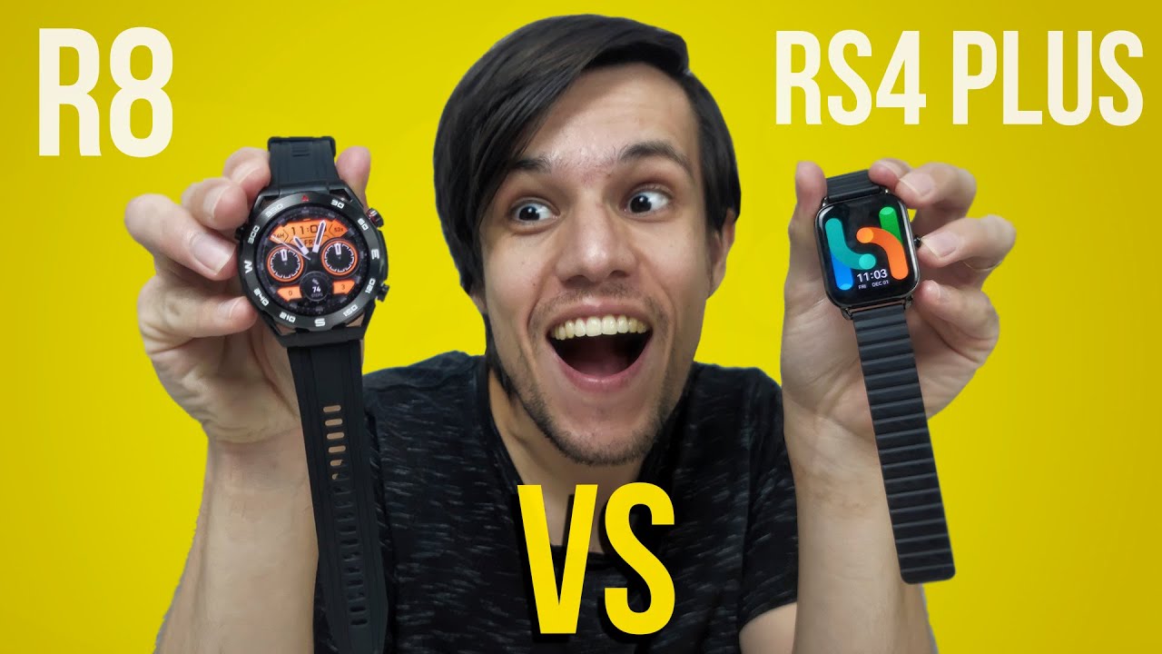 Haylou Watch R8 vs Haylou RS4 Plus Comparativo! Qual Smartwatch é MELHOR?