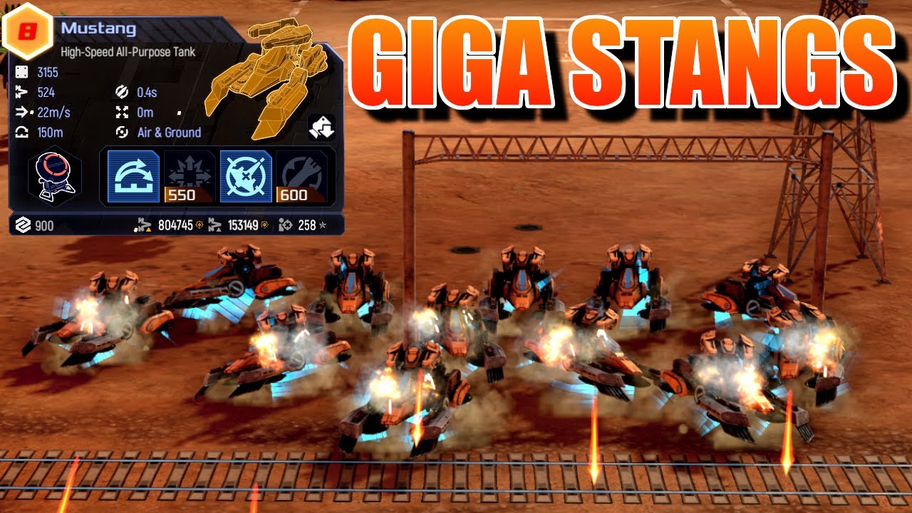 Countering LEVEL 8 MUSTANGS with mass STEELBALLS! | Mechabellum