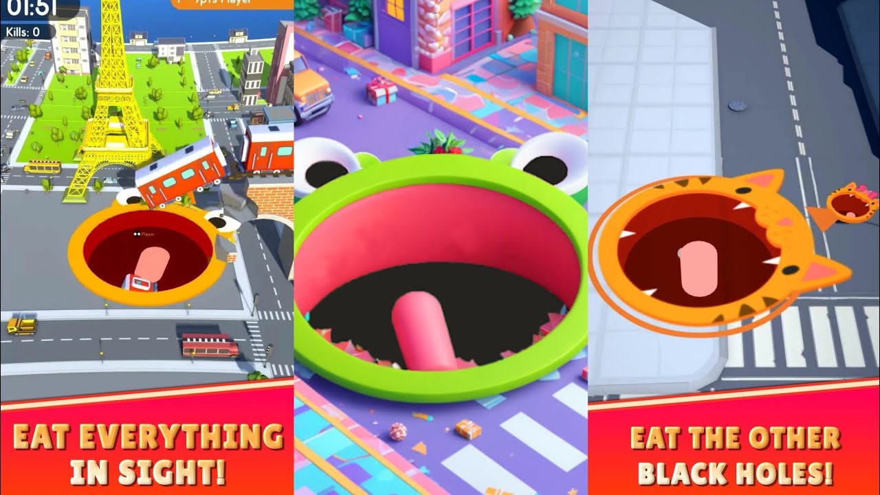 Hole.io - Gameplay Walkthrough Part 1