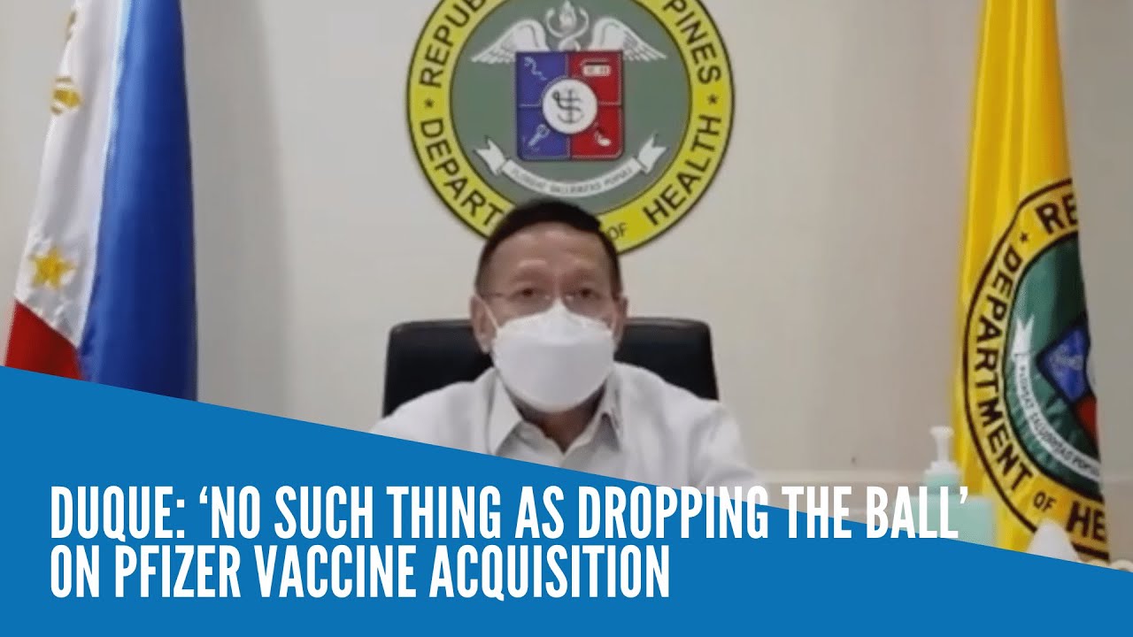 Duque: &lsquo;No such thing as dropping the ball&rsquo; on Pfizer vaccine acquisition
