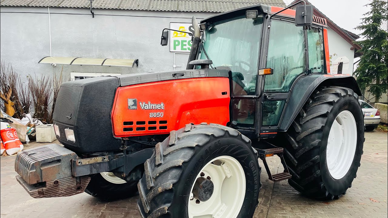 Valmet 8050,  6 cylindrów 115KM SISU, obrotowy fotel, prezentacja/review/for sale *PESTROL*