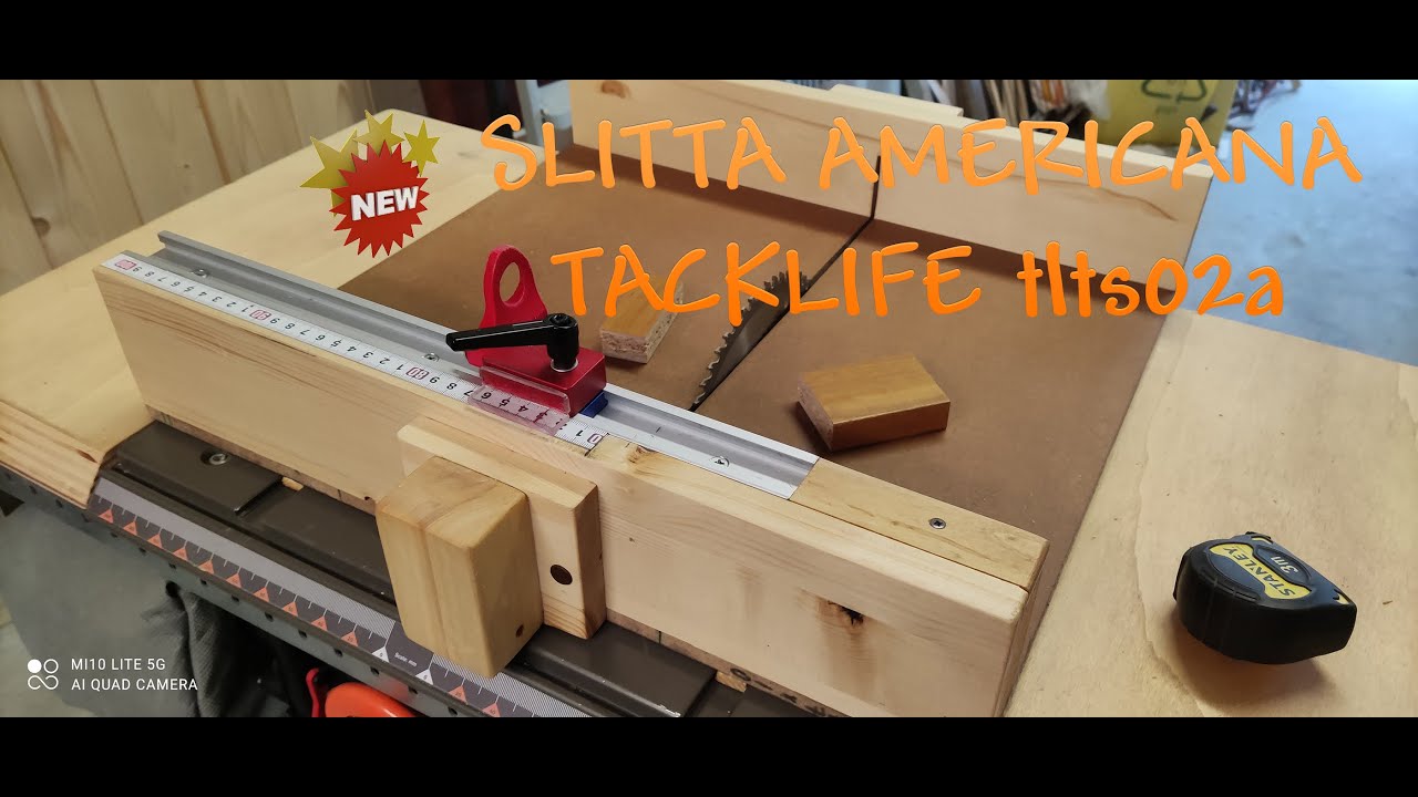 Slitta Americana per Banco Sega Tacklife