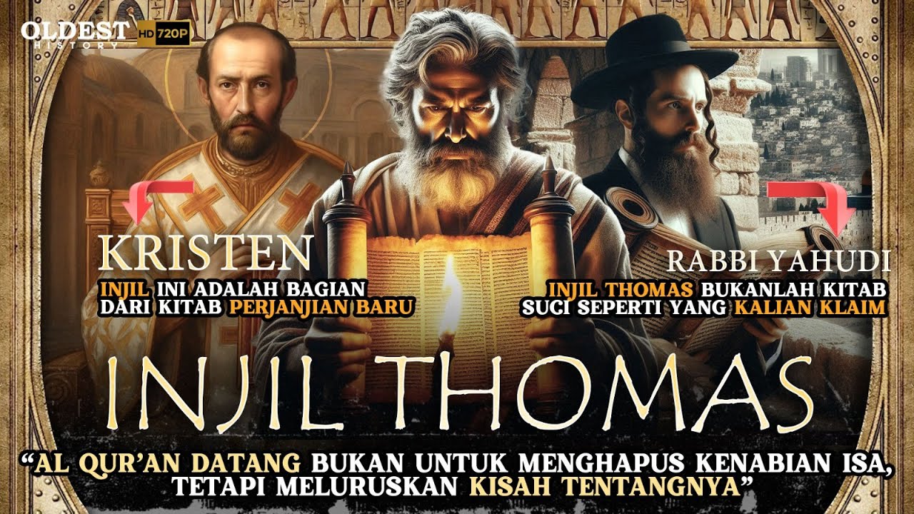 VIRAL!!! Benarkah Injil Tomas Masuk Perjanjian Baru? Yahudi Menolak, Ulama Muslim MEMBONGKAR HABIS!