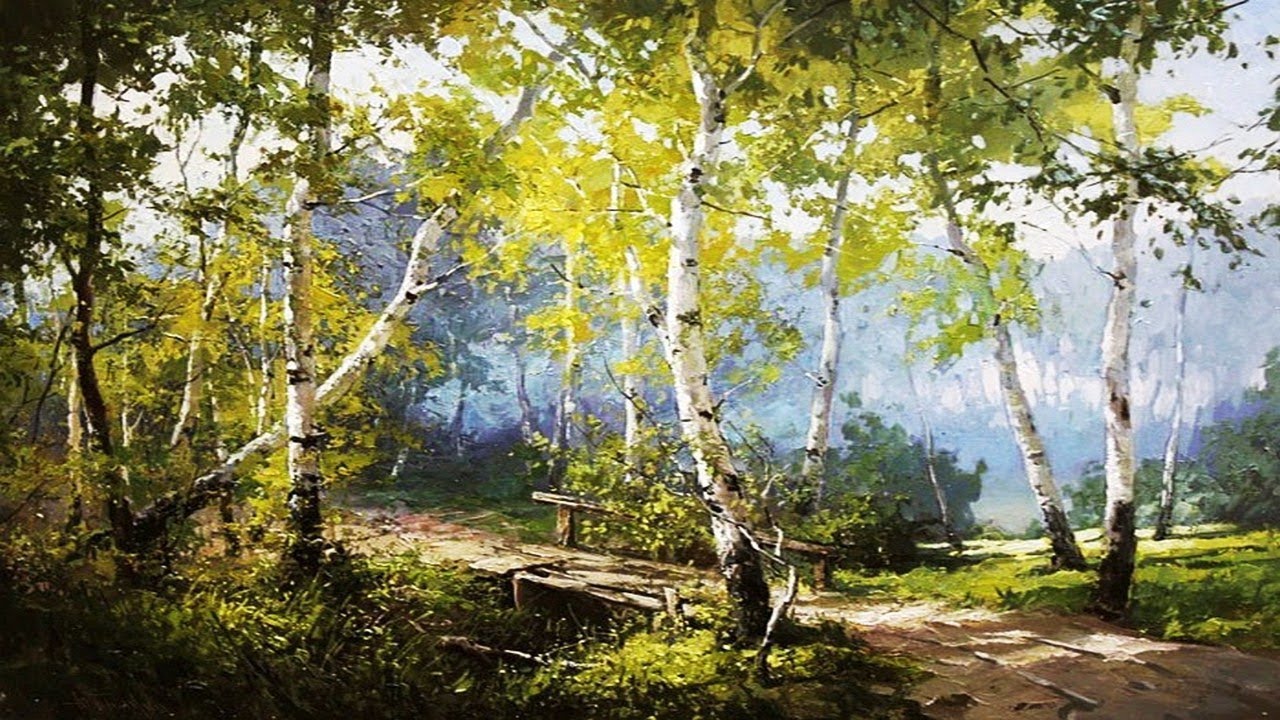 Пейзажи и натюрморты художника Юрия Прядко