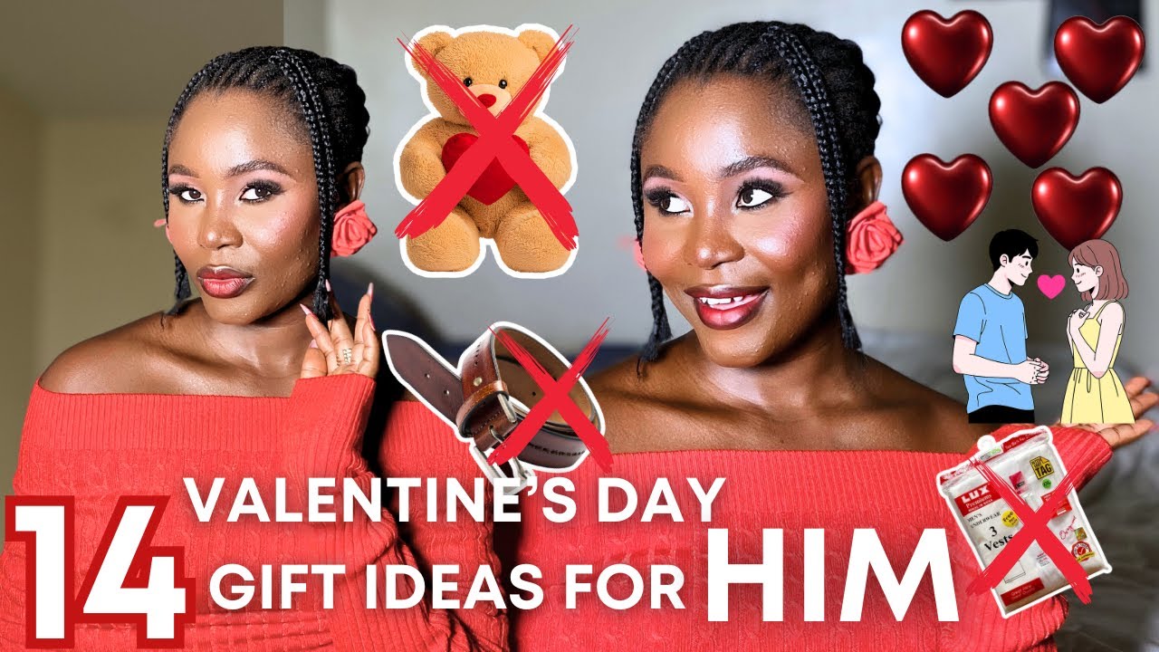 14 VALENTINES DAY GIFT IDEAS FOR YOUR MAN(on *budget*) + DATE NIGHT MAKEUP FOR VALENTINES DAY 2026