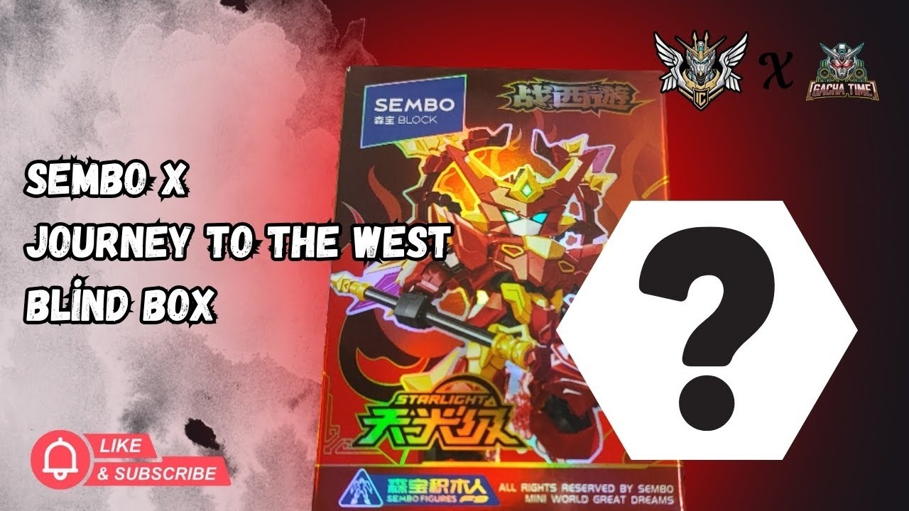Sembo x Journey to the West Blind Box | Gacha Time | Speed Build | Box 1