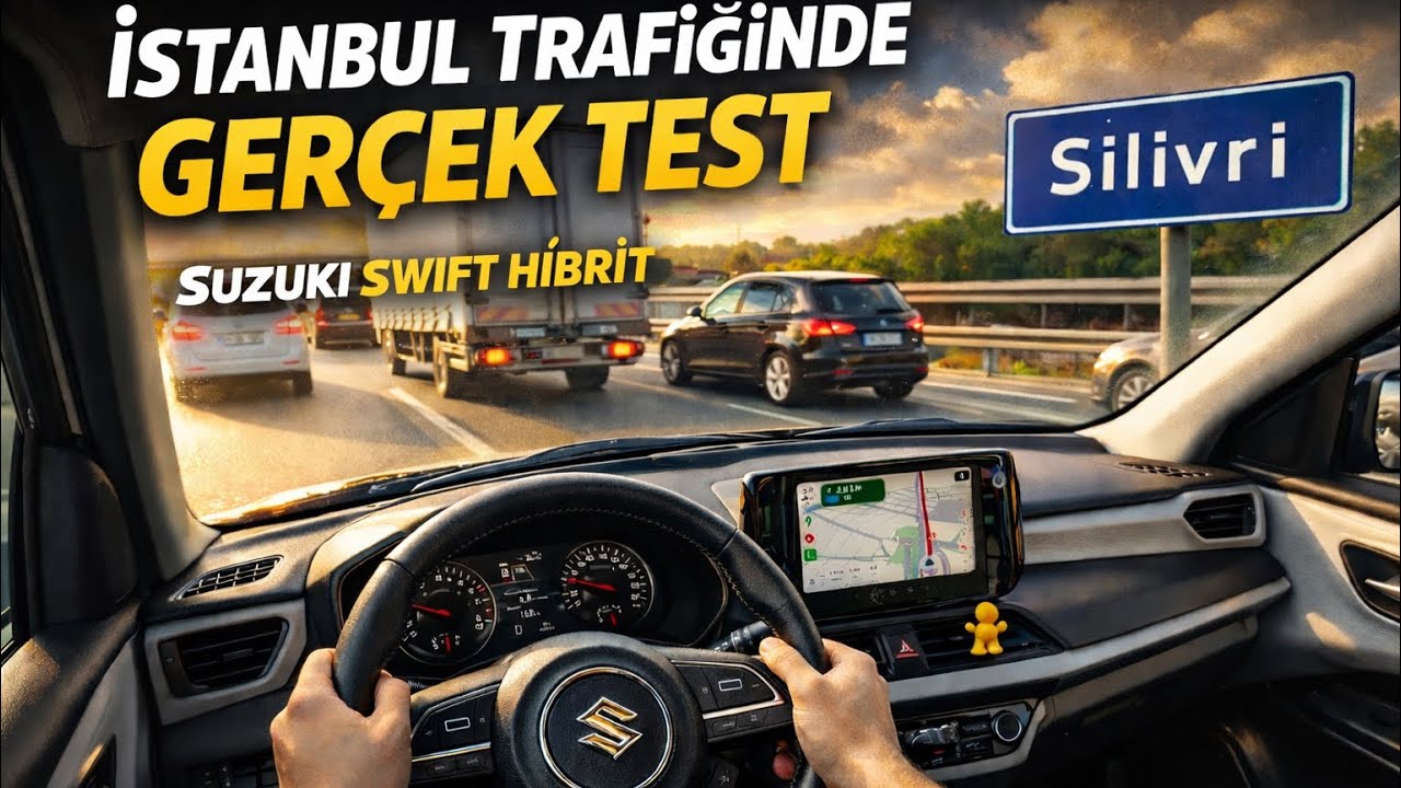 Suzuki Swift ile 70 KM Yolculuk | Hibrit Otomatik İstanbul Trafiğinde Nasıl?